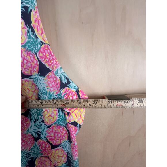 Simply Southern Pineapple Print Sleeveless Tunic Top Women’s XL - Picture 5 of 10